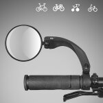 Rétroviseur de vélo de montagne réglable, miroir convexe a grand angle, réflecteur universel, barre de ... Rétroviseur de vélo de montagne réglable, miroir convexe a grand angle, réflecteur universel, barre de ...