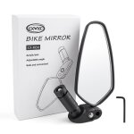 Rtroviseur de vlo pliable et rglable, guidon invers, accessoires de bicyclette de montagne