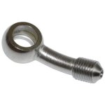 Raccord durite de frein coude 25 banjo vis moto cyclo Raccord durite de frein coude 25 banjo vis moto cyclo