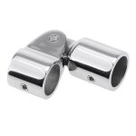 Raccord de main courante de bateau robuste, coude de 1 pouce (19mm), quincaillerie marine en acier inoxydable ...