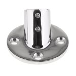 Raccord de rampe de bateau, base ronde a 45 degr�s, s'adapte a un tube / tuyau de 25mm (1 pouce)