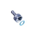 Raccord tetine arriv� gaz g1 / 2 droit Ø10mm