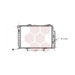 Radiateur moteur pour mercedes classe c version : 1. 8 / 2. 0 / 2. 0 kompressor / 2. 2 / 2. 3 / 2. 4 ...