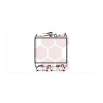 Radiateur moteur pour nissan micra k12 version : 1. 2 / 1. 4 - prod uk de 2003 a 2011