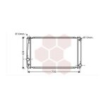 Radiateur moteur pour toyota rav 4 version : 2. 0 de a