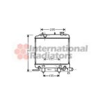 Radiateur, refroidissement du moteur mazda demio de 04 / 2000 a 07 / 2003