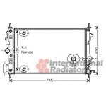 Radiateur, refroidissement du moteur opel insignia de 07 / 2008 a aujourd'hui
