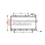 Radiateur, refroidissement du moteur subaru forester de 08 / 1997 a 09 / 2002