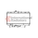Radiateur, refroidissement du moteur toyota celica coup� de 10 / 1989 a 11 / 1993