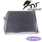 Radiateur de voiture en aluminium, 2 rang�es, 42mm, pour honda civic del sol 92 - 00 mt eg / ek  nipseyteko ...