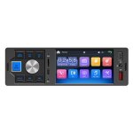 Radio de voiture bluetooth 4. 0 ecran tactile 4 pouces mp5 avec tlcommande yonis