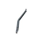 Raidisseur cadre / barre de renfort cyclo tun'r adaptable mbk 51 coude rond chrome