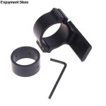 Rail picatinny pour fusil airsoft, montage sur baril, adaptateur d'anneau de 25. 4mm, 30mm, installation ...