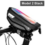 Rainproof frame front top tube cycling phone case bag up to 6. 5inch touchscreen, model 2 noir Rainproof frame front top tube cycling phone case bag up to 6. 5inch touchscreen, model 2 noir