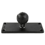 Ram mount 2  x 5  rectangular base w / 1. 5  ball