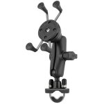 Ram mount universal x - grip holder handlebar rail mount