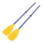 Rames flottantes dtachables en pvc, 1 paire, accessoires de bateau, pour rafting, pagaie, cano