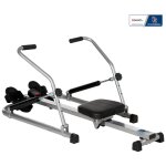 Rameur d'appartement pliable - collaboration aosom. fr x ffhandball - r�sistance 3 niv. ecran lcd multifonctio ...