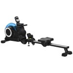 Rameur a eau pliable - rameur d'appartement r�sistance hydraulique 6 niv. - ecran lcd multifonction support ...