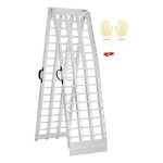 Rampe d'accès en aluminium - vevor - 1 pièce - rampe de chargement pliable - 680 kg - avec poignées Rampe d'accès en aluminium - vevor - 1 pièce - rampe de chargement pliable - 680 kg - avec poignées