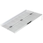 Rampe de fauteuil roulant rampe de chargement antid�rapante pliable avec bordures de s�curit� max. 270 ...