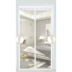 Rapduty - rideau en maille a ecran magntique, moustiquaire, partition mains libres, rideau de porte ...