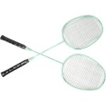 Raquette de badminton 2 set de sport, raquette de badminton en alliage de carbone avec poignée en nylon ... Raquette de badminton 2 set de sport, raquette de badminton en alliage de carbone avec poignée en nylon ...