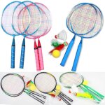 Raquette de badminton pour enfants, 1 paire, costume de sport, dessin anim�, jouet pour b�b�s