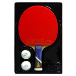 Raquette de ping - pong double poisson 3 etoiles 4 etoiles 5 etoiles avec manche long pour joueur professionne ...