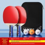 Raquette de ping - pong professionnelle pour enfants et débutants avec double fonction horizontale et ... Raquette de ping - pong professionnelle pour enfants et débutants avec double fonction horizontale et ...