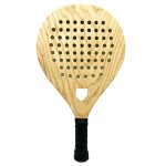 Raquette de plage en bois antidrapante, raquette professionnelle de tennis de plage, formation russie ...
