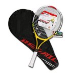 Raquette de tennis en alliage d'aluminium pour enfants, avec poigne en pu, n66