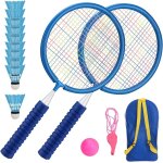Raquettes de tennis badminton ( bleu)set tennis jeux exterieur ball jouet de plage en plein air pour ...