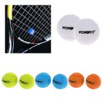 Raquette de tennis en forme de balle de 7 / 8 pouces (22 mm), 2 pièces, amortisseur de vibrations Raquette de tennis en forme de balle de 7 / 8 pouces (22 mm), 2 pièces, amortisseur de vibrations