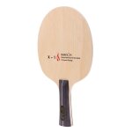 Raquette de tennis de table en bois pur, style poigne shakehand, raquette de pong, lger et pratique ...