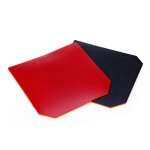 Raquette de tennis de table en caoutchouc avec eponge, epaisseur 2. 1mm, duret rouge / noir, 40 17 vitesses, ...