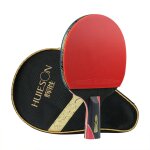 Raquette de tennis de table cinq etoiles, montage unique, entranement professionnel, comptition