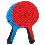 Raquette tennis de table cornilleau softbat ultradurable duo rouge 83544