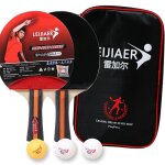 Raquette de tennis de table horizontale, ensemble pour dbutants, comptition d'entranement, 2 pices, ...
