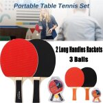 Raquette de tennis de table professionnelle pour sports d'int�rieur, ensemble de raquette de ping - pong ...
