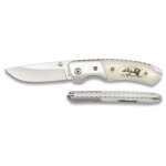 Rasoir albainox deluxe deer deluxe deluxe, mango abs, embout en acier, lame en acier inoxydable 6, 5 ...