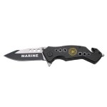 Rasoir de scurit assist third 16443n marines embl?me avec couvercle