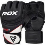Rdx f12 entranement mma gants de grappling grande noir cuir pu ggr - f12b - l