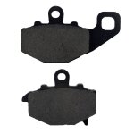 Rear brake pads kit de plaquettes de frein avant et arri�re pour moto, pour kawasaki er6f, ex650, er6n, ...