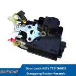 Rear left korando ensemble de loquet de porte d'origine, oem 7121008032 pour ssangyong rexton korando ...