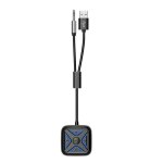 R�cepteur bluetooth aux pour voiture avec appels mains libres son st�r�o hd yonis