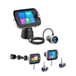 R�cepteur / transmetteur fm dab + - haute qualite - ecran couleur lcd - sd card - aux - 2 supports