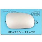 Rechts fahrerseite flache fl�gel spiegel glas f�r honda accord 1998 - 03 beheizte + platte