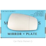 Rechts weitwinkel au�enspiegelglas f�r aston martin db9 04 - 12 + platte