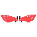 Red 1 paire de prot�ge - mains de motocross de 22mm, bouclier de protection des mains, equipement de ...
